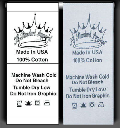 custom clothing labels sewing