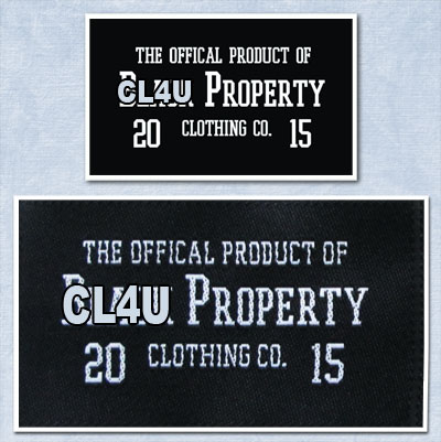 custom clothing labels with low minimums
