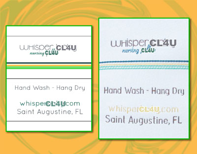woven clothing labels design