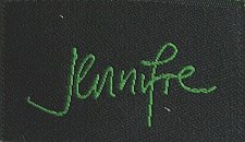 woven clothing label