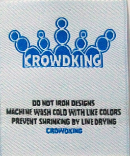 custom woven label