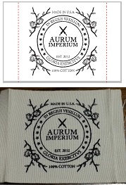 Cotton labels, cotton printed labels