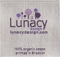 organic cotton woven label