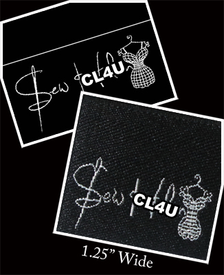 Personalized woven labels