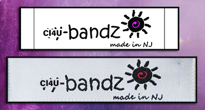 Labels for head bands