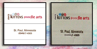 custom pet labels with low quantities