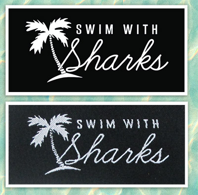labels for swimwear