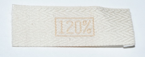 cotton woven labels