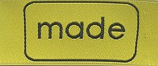 woven fabric label