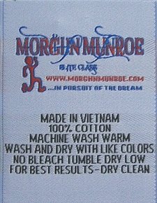 clothing labels