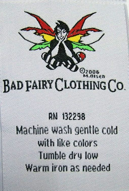 custom fabric label