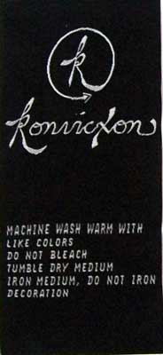 woven label